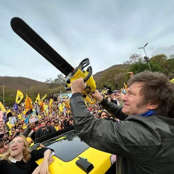 javier milei motosierra