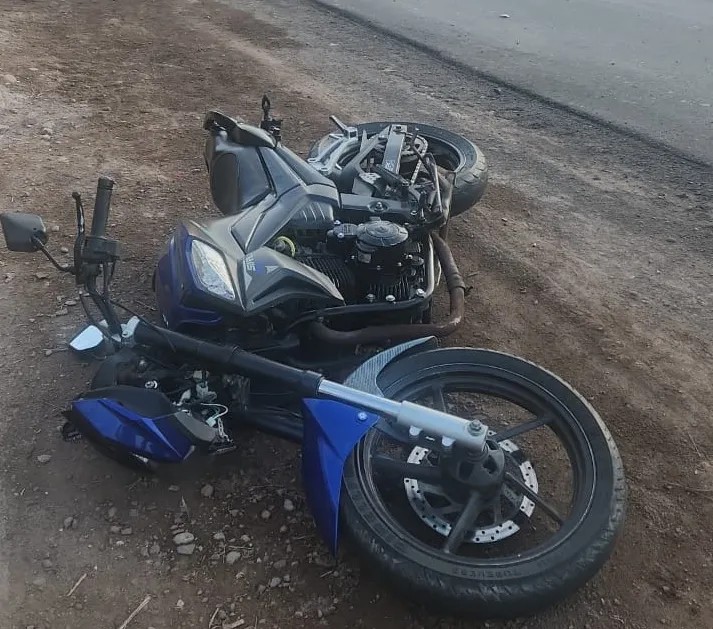 moto accidente