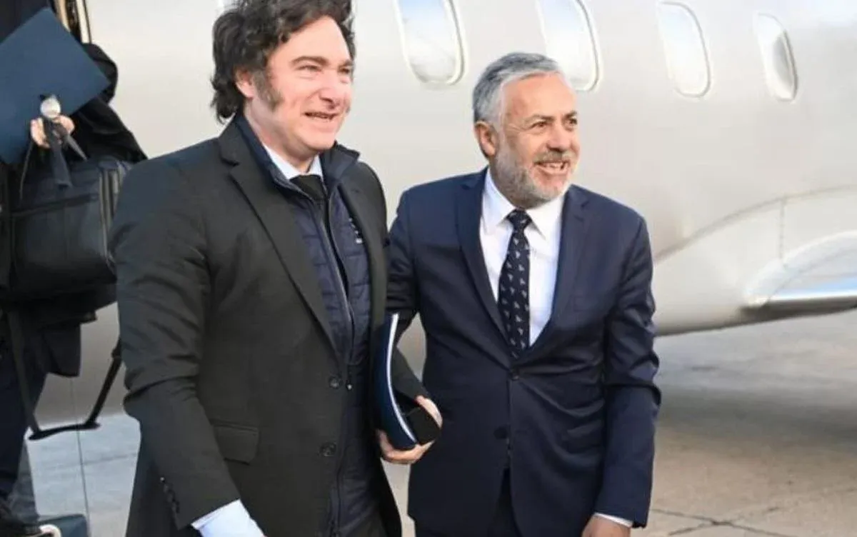 javier milei y alfredo cornejo