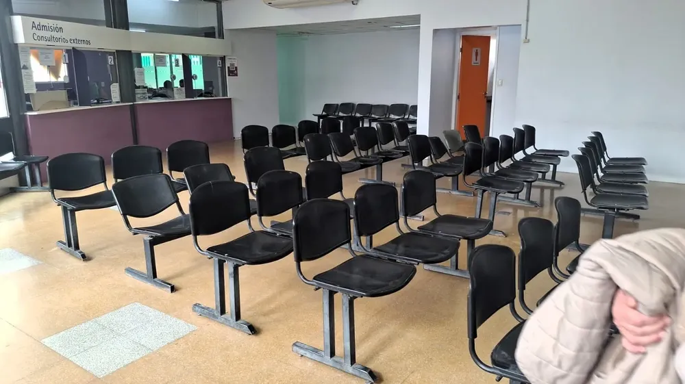 sala de espera vacía
